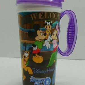 Disney Parks Rapid Fill Mug Refillable Souvenir